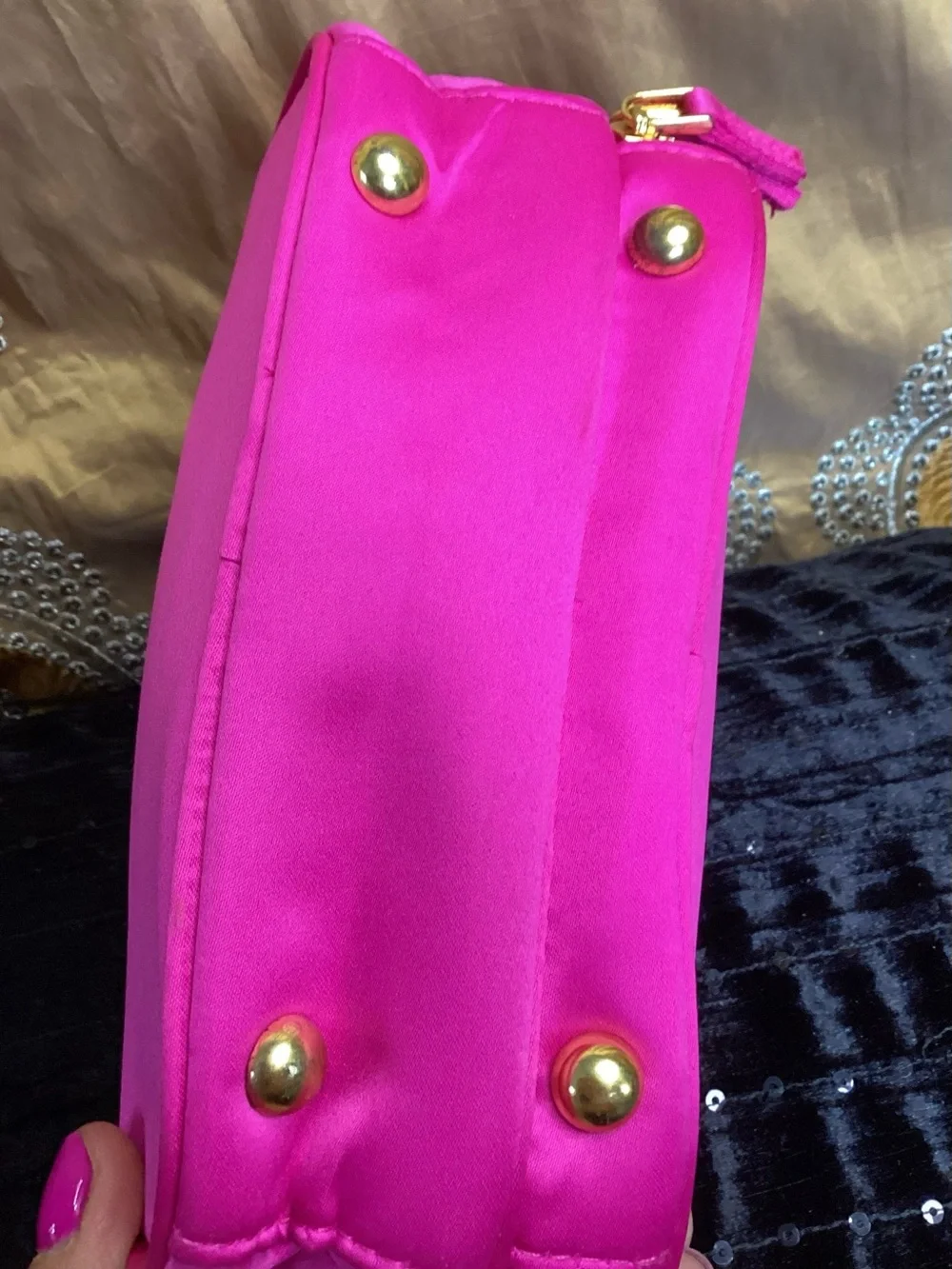 Prada Candy Pink Cosmetic Pouch